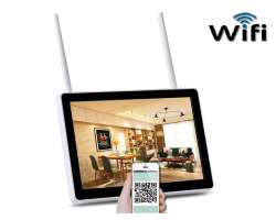 WiFi NVR 4CH rekorder IPPro / Eseecloud pro 4 kamery s LCD  - 5990 Kč
