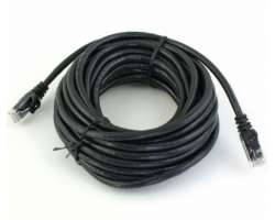 UTP síťový kabel CAT 5e 10m černý - 98 Kč