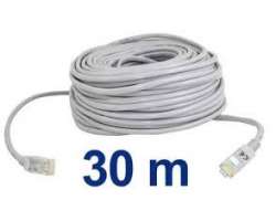 UTP síťový kabel CAT 5e 30m šedý  - 228 Kč