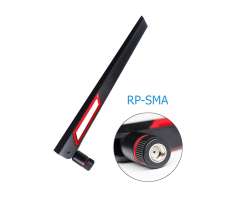 WiFi antna 2,4Ghz pro zeslen signlu wifi 7-12dB, RP-SMA Male - 198 K