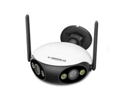 P2P smart WiFi IP kamera XM-77 8MP 180 se dvma objektivy - 2590 K