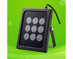 IR psvit 9 IR LED  IP65 venkovn ern - 698 K