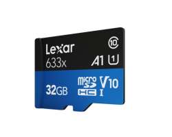 Micro SDHC Card 32GB V10 A1 100MB/s LEXAR - 258 Kč