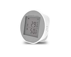 Tuya Smart WiFi senzor teploty a vlhkosti s monost instalace na stl nebo ze - model PST-WSD400H - 590 K