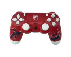 BLUETOOTH bezdrtov gamepad s vibracemi pro PS4, Spiderman - 798 K