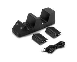 Nabjec stanice SND-321F-B + 2x baterie pro Xbox One - black (XONE) - 298 K