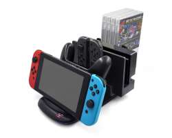 Vertikln nabjec stojan SND-408 s aktivnm chlazenm pro Nintendo Switch - 559 K