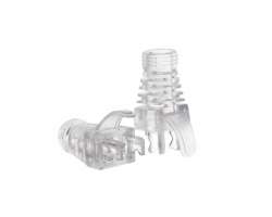 2x krytka na konektor RJ45 CAT5e/CAT6 - prhledn - 8 K
