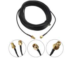 RG174 prodluovac kabel pro WiFi antnu RP-SMA male 7,5m - 180 K