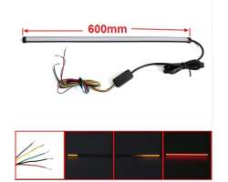 VOLNA LED brzdov svtlo s blinkry na motorku 60cm - 456 K