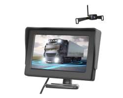 WiFi parkovac set A3164, monitorem 4,3", kamera s nonm vidnm s drkem na SPZ - 2078 K