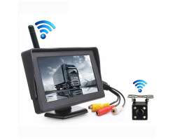 [ROZBALENO]:Wifi parkovac set K0330 1x4LED kamera s 4,3" LCD displejem - 1480 K