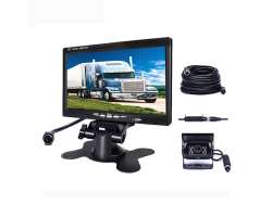 Parkovac systm TRUCK F0505-AHD, 18IR LED kamera s 7" LCD displejem na palubku 10m 4pin kabel - 1798 K