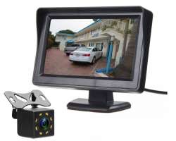 Parkovac set  LCD 4,3" + kamera 12 LED - 1018 K