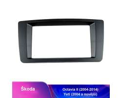 Škoda Octavia II (2004-2013) Yeti(2005/2009)- Redukční rámeček SK-010 pro 2DIN autorádio - 598 Kč