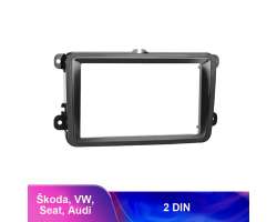 koda, VW, Seat, Audi-2DIN Redukn rmeek VW-007 pro 2DIN autordio v kabel a canbusu - 890 K
