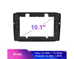 koda Fabia (2006-2014) Roomster (2006-2015) 10,1" -Redukn rmeek A7319 LCD 10.1" , Autordio - 598 K