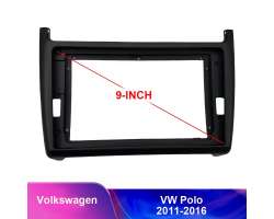 Volkswagen Polo (2011-2016) -Redukn rmeek A7087 pro autordio 9" - 849 K