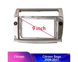 Citroen C4 (2004-2009)/ Sega (2008-2011)-Redukn rmeek A7186 pro autordio 9" manualn klimatizace - 1015 K