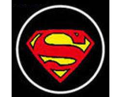logo folie pro Led logo projektor UNI 2ks SUPERMANN - 50 K