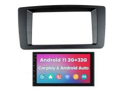  Autordio 7"LCD A3017 2GB+32GB Android 11 s rmekem SK-010 pro koda Octavia II/Yeti - 4198 K