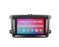 2DIN Autordio 7" A3017 Android 11 s rmekem VW-007 pro 2DIN autordio koda, VW, Seat , Audi - 4398 K
