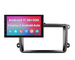 2DIN Autordio 7" A3017 Android 11 s rmekem VW-007 pro 2DIN autordio koda, VW, Seat , Audi - 4398 K