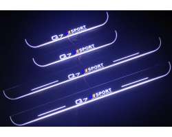 4x LED dynamick prahov lity pedn i zadn bl Audi Q7 - 3998 K