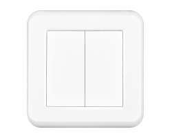 UNIC Dvojvypna stdav-schodiov .5B 6+6 v rmeku 82mm, plast bl - 94 K