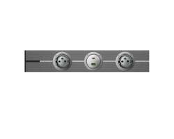 VoltLine povrchov zsuvkov lita 120cm ed vetn zsuvkovch modul - 2483 K