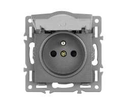 UNIC modul zsuvka MDZ230VIP44 16A s krytem, ed do rmeku 82mm  - 88 K