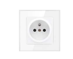 SRAN Elektrick zsuvka 230V bl sklo - 88 K