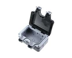 UNIC IP66 Vodotsn montn krabce BOX pro dv zsuvky - 345 K