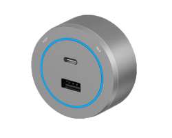 VoltLine zsuvkov modul USB+USB-C ed (68x30mm) pro nstnn lity - 289 K