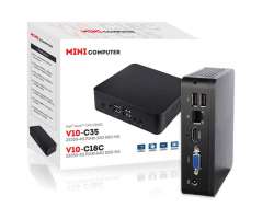mini PC V10-18C 1.92GHz, 4GBRAM, 64GB SSD, VGA&HDMI Dual Output - 3878 K
