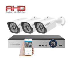 3 kamerov AHD set HE3-55E 5Mpx 1920p, H.265, CZ menu - 4990 K