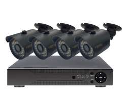 4 kamerov AHD set HE4-58E 5Mpx 1920p, H.265, CZ menu - 4890 K