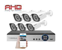 6 kamerov AHD set HE6-55E 5Mpx 1920p, H.265, CZ menu - 8390 K