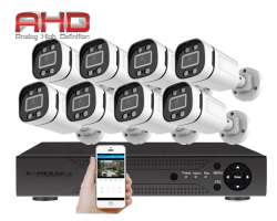 8 kamerov AHD set HE8-59A 2Mpx 1080p, H.265, CZ menu - 6990 K