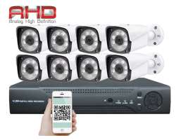8 kamerov AHD set WN8-60E 5Mpx s mic., H.265, CZ menu - 10990 K