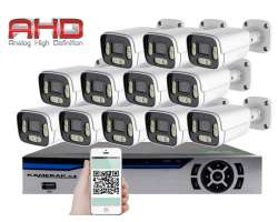 12 kamerov AHD set HE12-54E 5Mpx 1920p, H.265, CZ menu - 14890 K