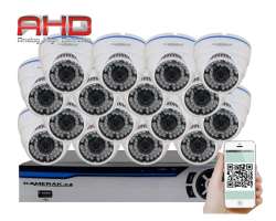16 kamerov AHD set HE16-51A 2Mpx 1080p, H.265, CZ menu - 13790 K