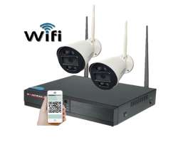 Bezdrtov 2 kamerov set WiFi XMeye WXM2-025A FullHD, CZ menu - 3290 K