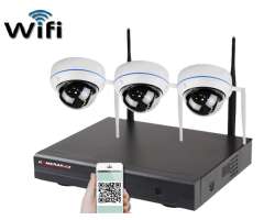 Bezdrtov 3 kamerov set WiFi IP PRO WIP3-304C 5MPx, CZ menu - 6990 K