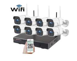 Bezdrtov 8 kamerov set WiFi IP PRO WIP8-107B 3MPx, CZ menu - 11190 K