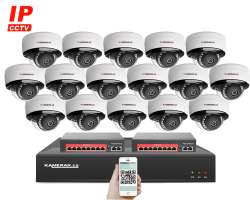 4K IP 16 kamerov set s externm PoE XM-1605D-Ext. 8MPx, mikrofon, CZ menu - 37290 K