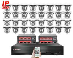 4K IP 32 kamerov set s externm PoE XM-3212D-Ext. 8MPx, CZ menu - 68390 K