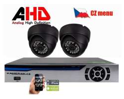 2 kamerový set AHD HE2AL-1080p 2Mpx, CZ menu - 2960 Kč