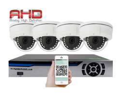 4 kamerov AHD set HE4-66A 2Mpx 1080p, H.265, CZ menu - 4460 K