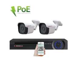 PoE IP 2 kamerov set  XM-201A 3MPx, CZ menu - 5590 K